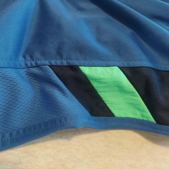 Athletic Works Blue Activewear Pants Boys 10/12 Jogger Sweatpants Briggt Fun - Picture 3 of 8